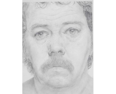 Graham Wheatley (b.1943).  Portrait of a gentleman, pencil, signed, 33cm x 26cm.