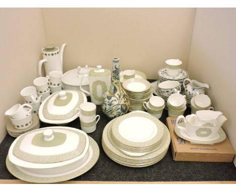 A quantity of Royal Doulton and Worcester tea wares, and other ceramics