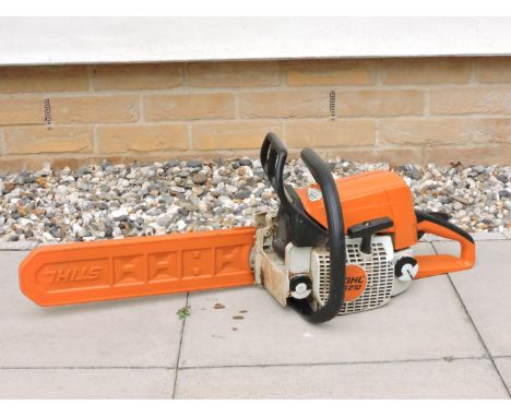 A Stihl MS510 petrol chainsaw, with 13in bar
