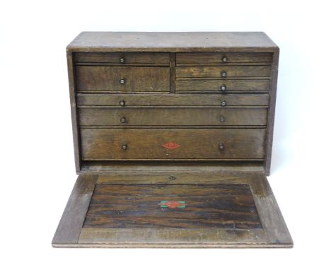 An engineer's tool chest, with tools