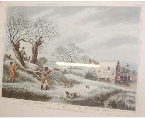 A collection of hunting prints to include after Samuel Howitt