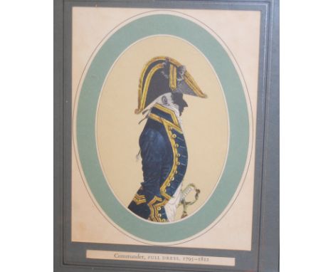 Mixed lot to include military print, two religious needleworks, etc
