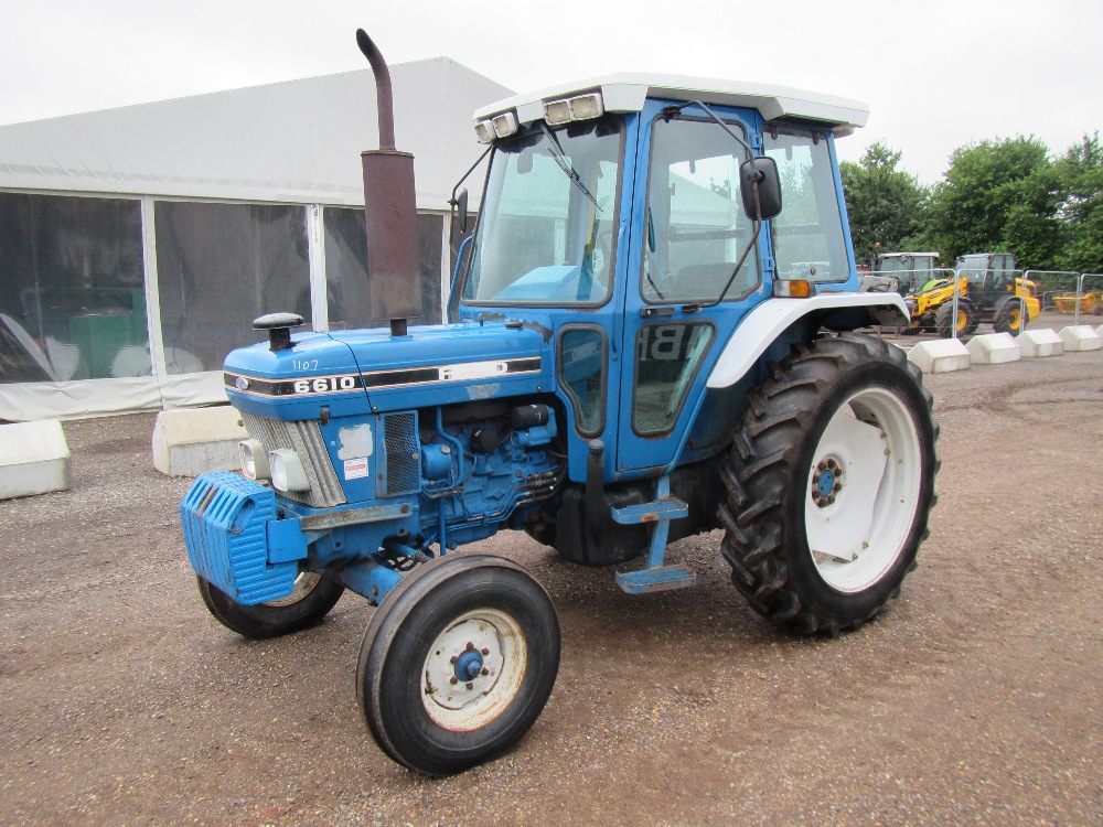 Ford 6610 2wd Tractor c/w Super Q cab