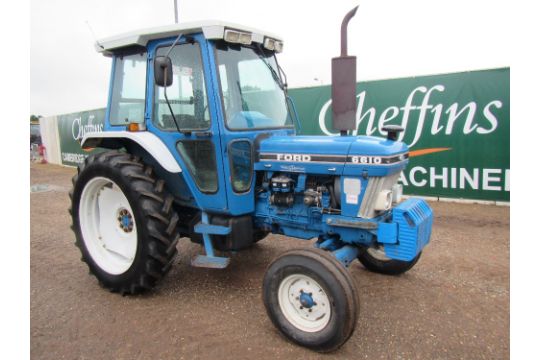 Ford 6610 2wd Tractor C W Super Q Cab