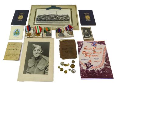 A Second World War Group of Five Medals to MI6106 Edward Clark, 49th Edmonton Militia, C.A.S.F., comprising 1939-45 Star, Ita