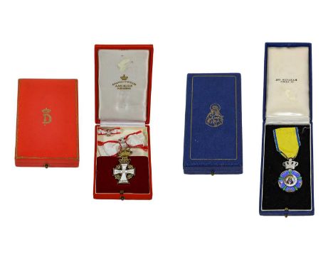 A Set of Four Foreign Orders, awarded to Miss Jean Elizabeth Taylor, who later became Dame Jean Dowling and who was Chief Cle