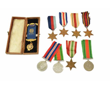 Eight Second World War Single Medals, comprising 1939-45 Star, Africa Star, Burma Star, Italy Star, France and Germany Star, 