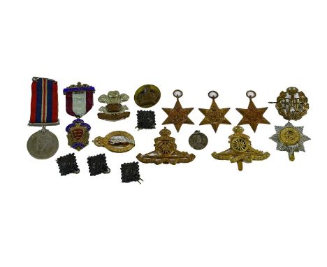 Four Second World War Medals, comprising 1939-45 Star, Italy Star, France and Germany Star and War Medal, together with four 