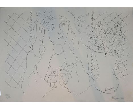 Elmyr De Hory, Limited Edition Print 28/125 signed in pencil 
