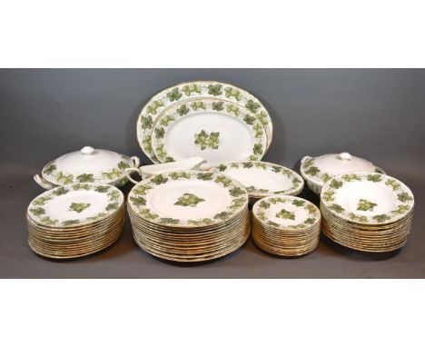 A Royal Worcester Porcelain Dinner Service The Worcester Hop Mathon 