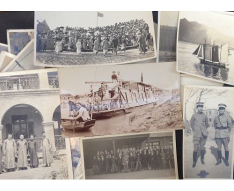 Three remarkable early 20th century albums containing photographs taken by an English family whilst living in China between 1