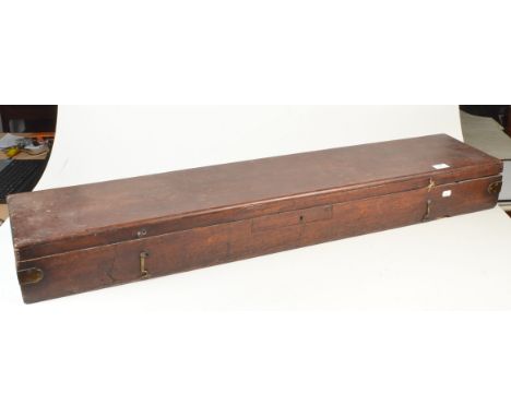 A George III, 3" mahogany and brass tabletop telescope with folding mechanical tracking tripod, various eyepieces and in a br