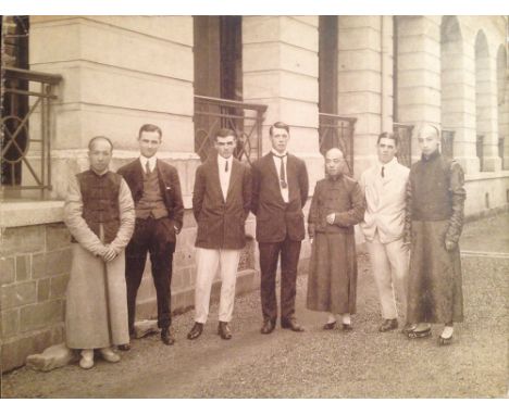 A remarkable early 20th century album containing photographs taken by an English family whilst living in China between 1909 a