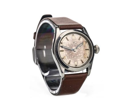 GENTLEMAN'S ROLEX OYSTER PRECISION SPEEDKING STAINLESS STEEL MANUAL WIND WRIST WATCH, signed Rolex Precision 17 jewel movemen