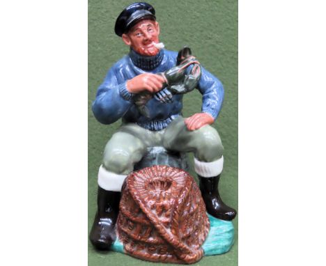 Royal Doulton glazed ceramic figure - The Lobster Man. HN2317

reasonable used condition 