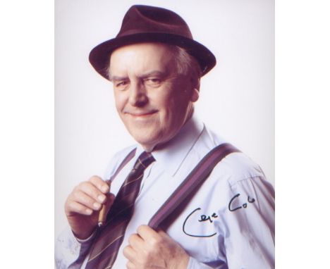Minder - George Cole. 10x8 portrait from “Minder. Excellent.  Good condition. All signed items come with Certificate of Authe
