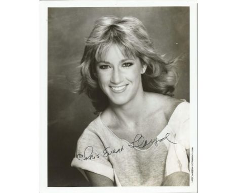 Chris Evert Lloyd signed 10x8 b/w photo. Lovely black and white 8x10 portrait photo signed by Chris Evert Lloyd, former World
