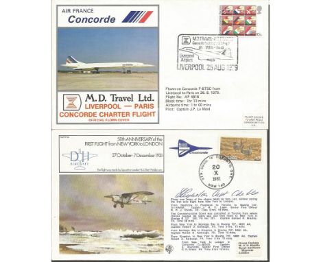 Concorde Flown Cover Collection. Around 20 Concorde flown covers - British Airways, Air France and a couple of RAF Concorde f