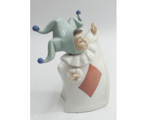 Nao figurine of a Jester - 19cm tall   Condition - good 