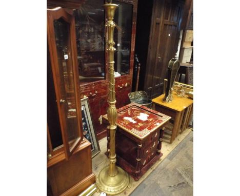 Gilded standard lamp - requires attention
