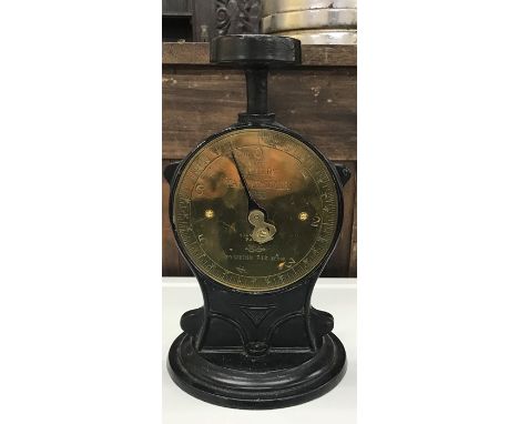 Vintage Salter scales missing tray 