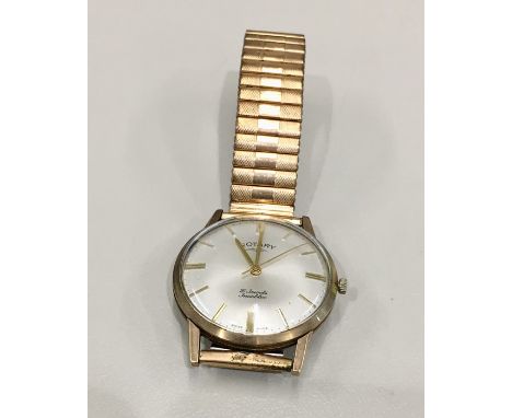 9ct Gents Rotary wrist watch