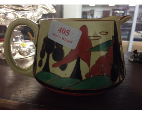 CLARICE CLIFF 'FANTASQUE' BIZARRE JUG