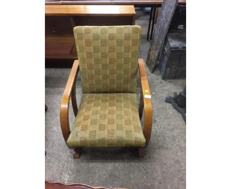 VINTAGE EARLY 50'S BENTWOOD ARMCHAIR