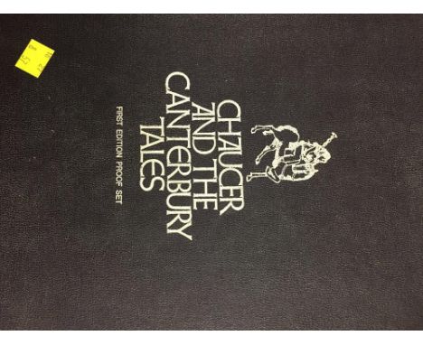 36 X SILVER COINS, CHAUCER & THE CANTERBURY TALES FIRST EDITION PROOF SET