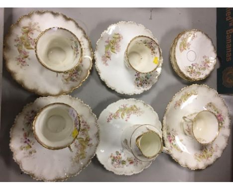 QTY OF CHINA CUPS & SAUCERS