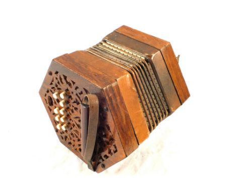 A German accordion marked "Steel Notes"