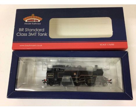 Bachmann 00 gauge locomotives LNWR Webb Coal Tank 7841, 35-051, BR Standard Class 3MT Tank 82016, 31-977, 2-4-2 L &amp; YR Ta
