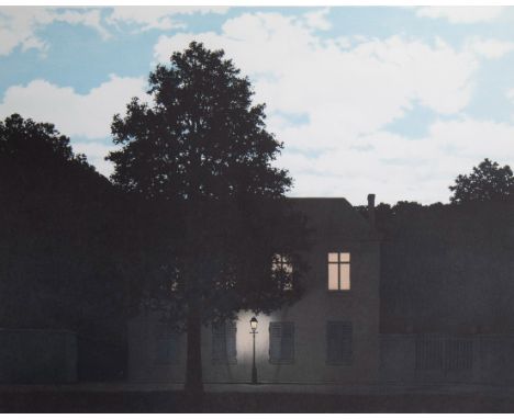 René Magritte (1898-1967), colour lithograph after Magritte's work L'Empire des lumières (1961), numbered 143/275 and bearing