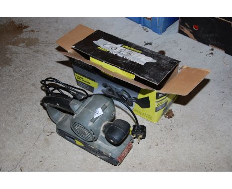 A Challenge Extreme belt sander.