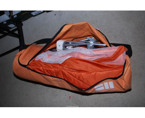 A Sleep Space travel cot by Baby Hub.