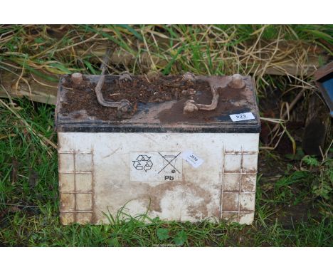 A 663 tractor battery.