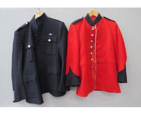 A post-war No.1 dress jacket (Welsh Guards) together with a parade dress jacket (2)