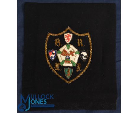 1950s R League World Cup Blazer Badge: The official issue GB badge from for one of the world cups in that decade. VG