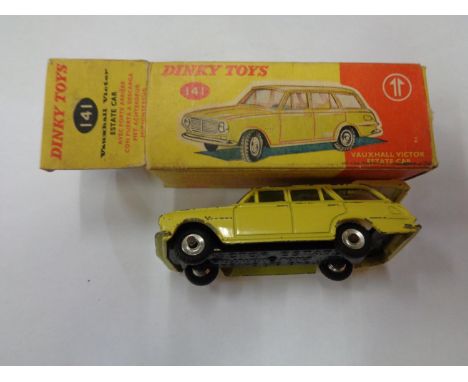 A BOXED DINKY 141 VAUXHALL VICTOR ESTATE CAR 