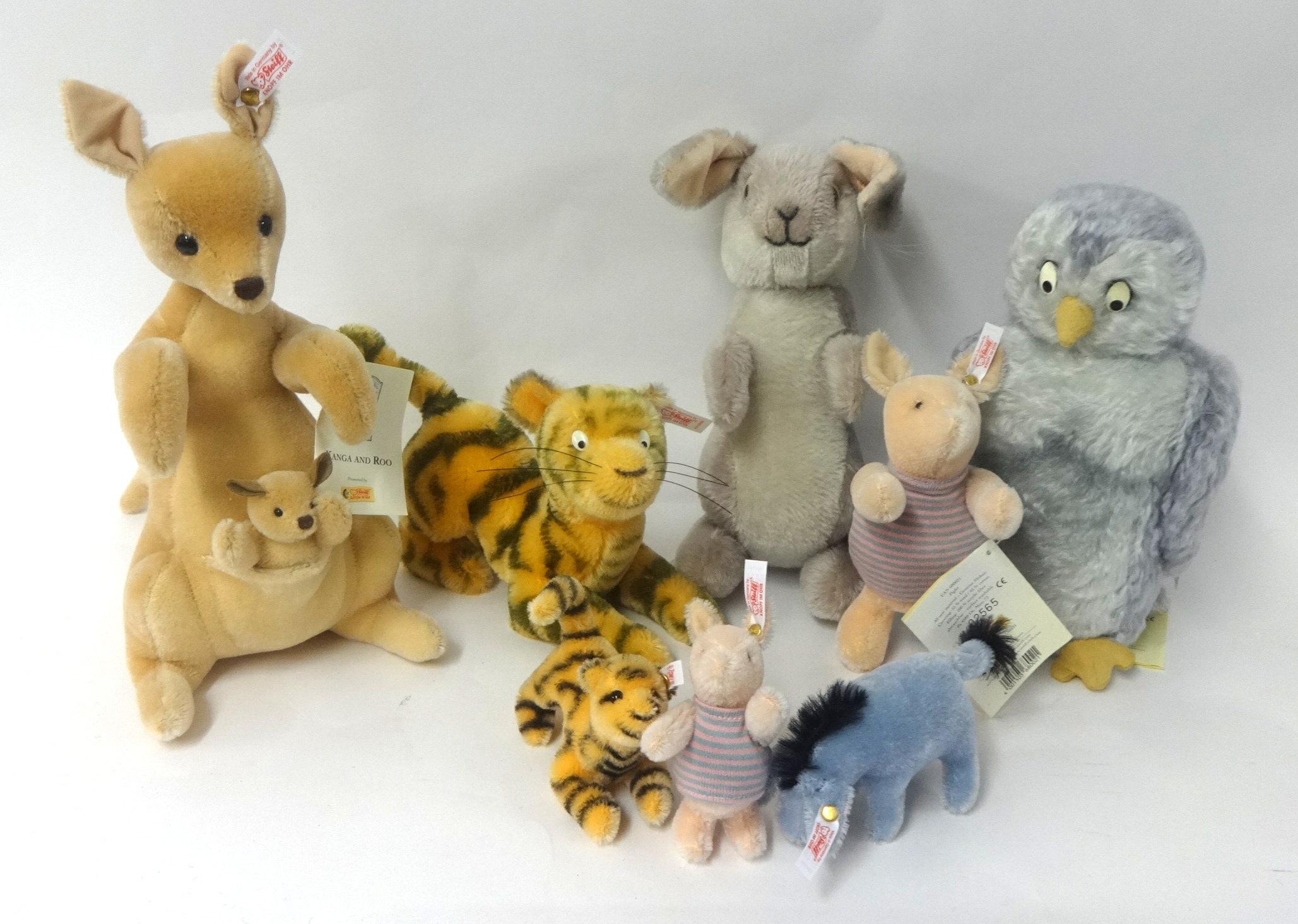 steiff winnie the pooh collection