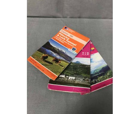 LARGE LOT OF ORDNANCE SURVEY AND OTHER MAPS
