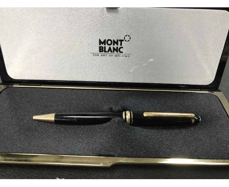 CASED ROLLERBALL PENin the style of Mont Blanc