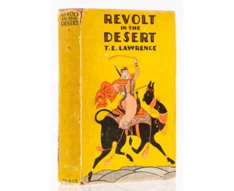Lawrence (T.E.) Revolt in the Desert, first American edition, some spotting, heavier to endpapers, ownership inscription on e