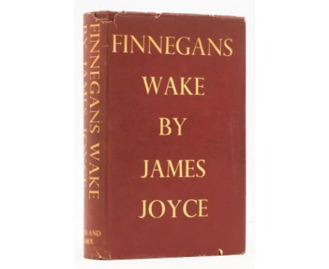 Joyce (James) Finnegans Wake, first trade edition, endpapers and peripheral pages foxed, original cloth, dust-jacket, price-c