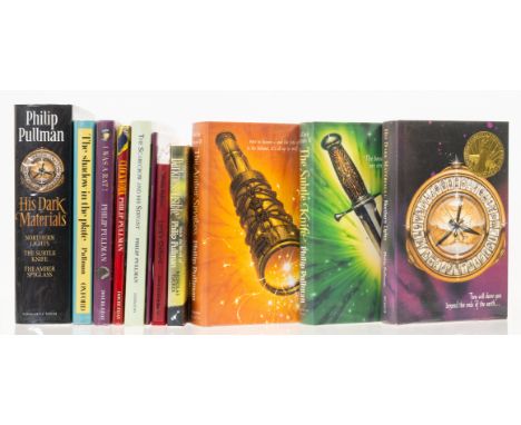 Pullman (Philip) His Dark Materials, 3 vol., first editions, bookplates signed by the author, original boards, dust-jackets, 
