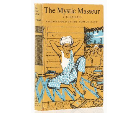 Naipaul (V. S.) The Mystic Masseur, first edition, Canadian novelist John Metcalf's copy with his ink ownership inscription t
