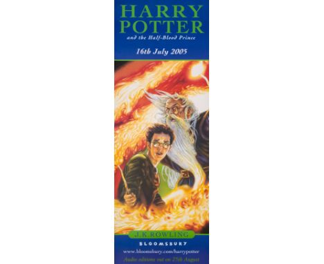 Rowling (J.K.).- A Group of Harry Potter publication posters for the release of the novels, c.140 x 50cm, Bloomsbury, v.s. [c