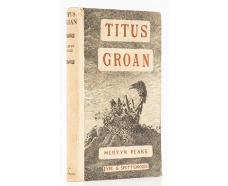 Peake (Mervyn) Titus Groan, first edition, erased ink name and light foxing to front endpapers, original cloth, some edge-spo