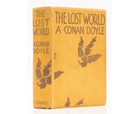 Doyle (Sir Arthur Conan) The Lost World, large paper copy, second issue, frontispiece and 12 mounted plates, 2 map illustrati