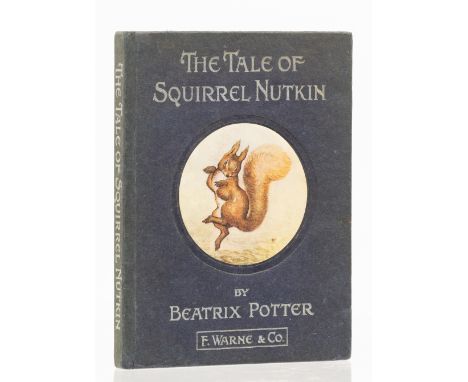 Potter (Beatrix) The Tale of Squirrel Nutkin, first edition, first or second printing, colour frontispiece, plain title vigne